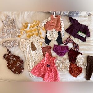 0-3 month baby girl bundle NWT